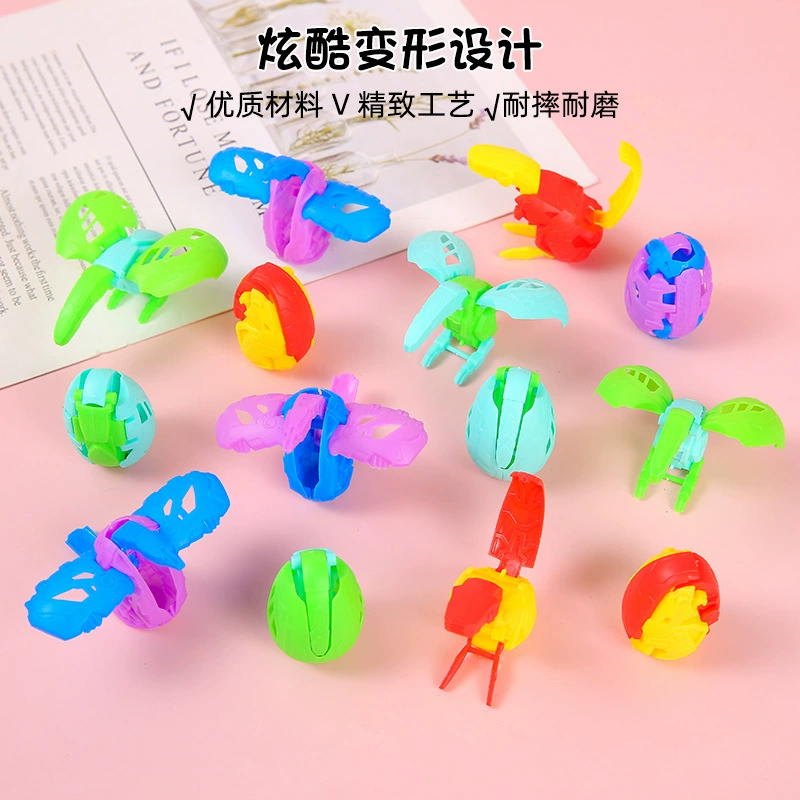 Детская игрушка Симулятор динозавра Трансформеры Яйца Динозавра Мальчик Деформация Яйца Динозавра