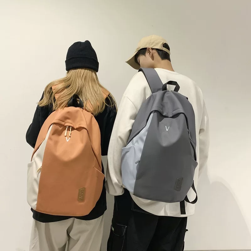 Fashionable trend school bag, sports capacious backpack for traveling, high-quality style