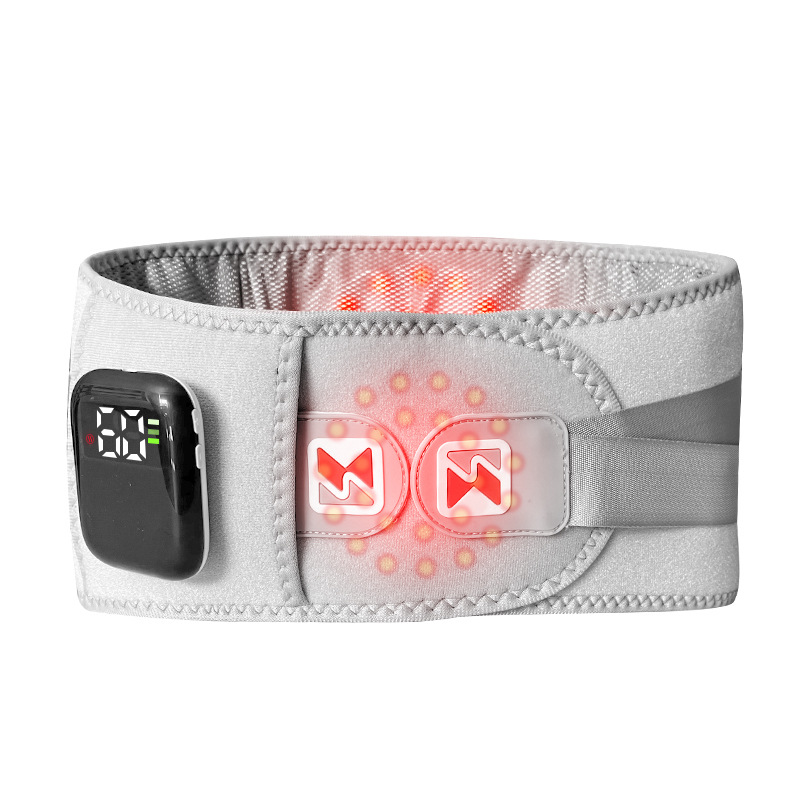 Masaje de cinturón de masaje de calentamiento especial transfronterizo masaje de cinturón de masaje de cintura caliente masaje de cintura de luz roja fisioterapia calor protector de cintura masaje