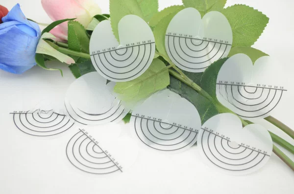 Heat Protector Shield 30 Silk Round Transparent Heat Protector Shield with Scale