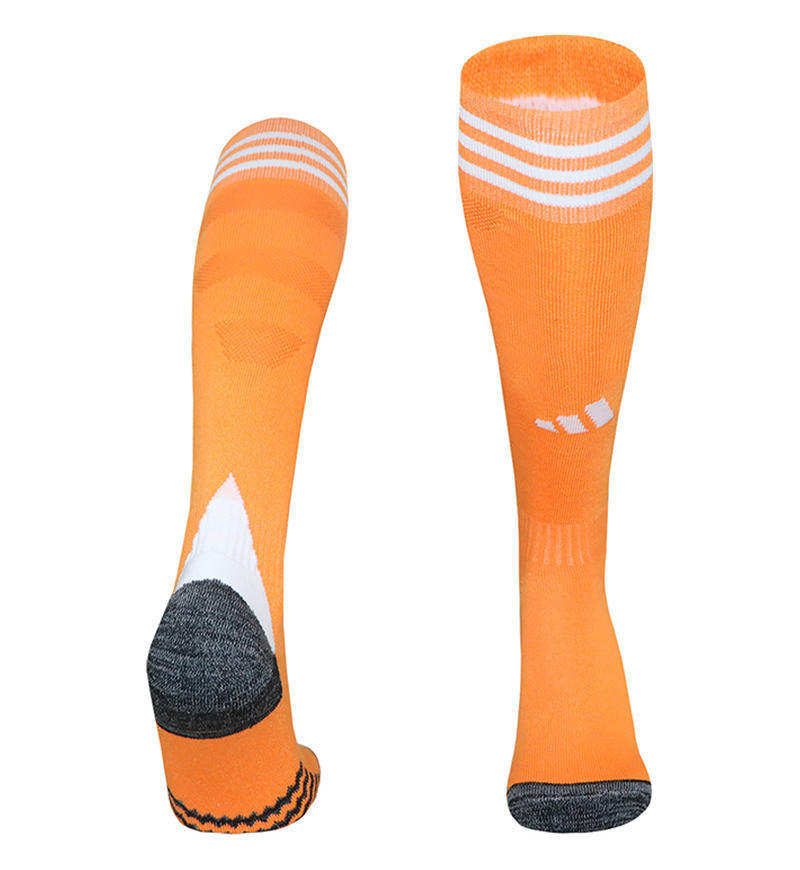 26 club tailandés Copa del Mundo calcetines de fútbol para hombres toallas profesionales sobre la rodilla antideslizante calcetines gruesas para adultos y niños