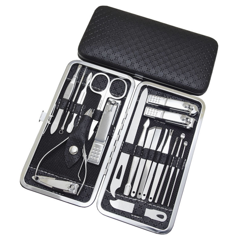 Nail clipper set Nailcutter regalos 19 piezas set Beauty set Nailcutter set