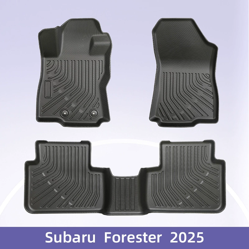 Подходит для Subaru Forester Топливо 2025 3D 24/7 Материал TPE Автомобильные ножные коврики анти-грязные коврики
