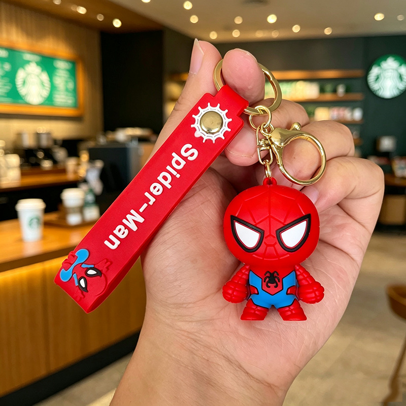 Chaqueta explosiva Spider-Man compilación de marvel llavero muñeca máquina de comercio exterior regalo de mano pequeño regalo image 17