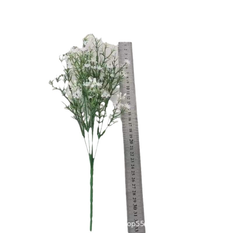 Simulación de decoraciones de bodas de la estrella del cielo, buquete de pegamento suave, sensación de simulación de flores falsas de la estrella del cielo al por mayor