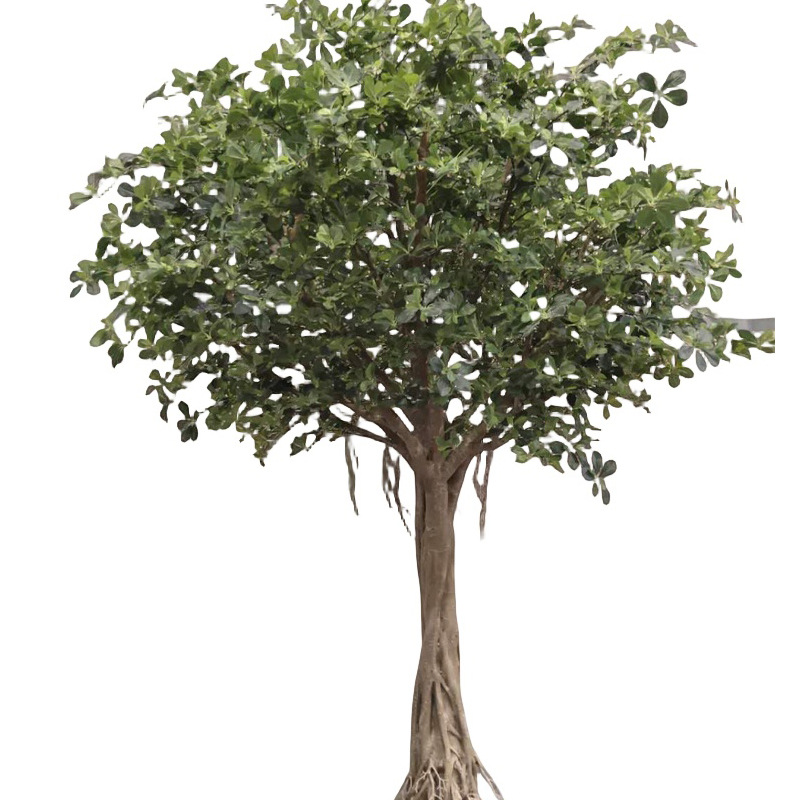 Simulación de paisajismo de jardín Simulación artificial de Fulutong Interior Simulación artificial de Fulutong Vista verde Falso árbol de simulación de Fulutong