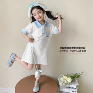 �羳2026���ļ�ŮͯŮ��POLO�I���e�r�ж����·���ͨ�д�ͯ�B��ȹ