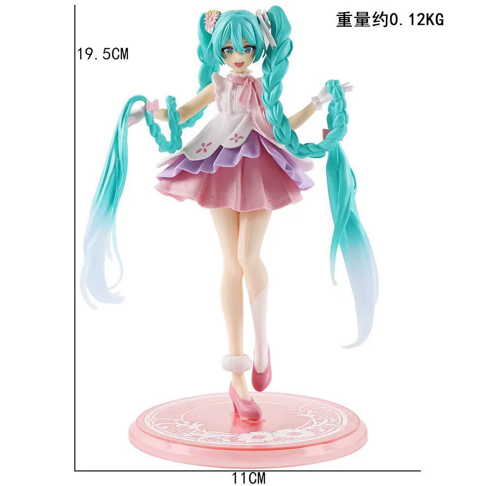 Edition Hatsune Hatskirt PVC Sakura Hatsune куклы Future двухмерная красивая девочка периферийный корпус украшения