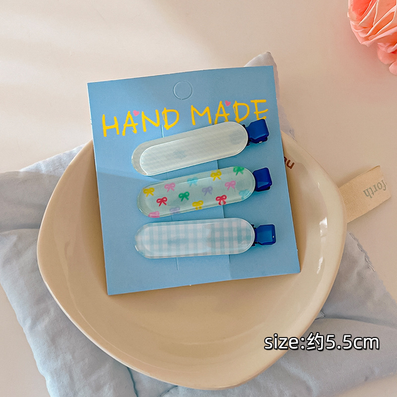 Flores rosadas pinzas de cabello 2025 nueva dulce frente lateral de la mujer frange pinzas de cabello rotas lindas pinzas de boca de pato sin marcas