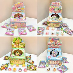 新しい電気メッキかわいいブラインドボックスサンリオフルーツクリエイティブかわいいデスクトップ装飾小さな装飾品トレンディな樹脂かわいい粒子