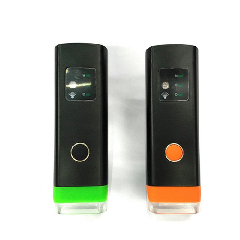 Carga USB sensor de luz táctil faro bicicleta luz Ciclismo montaña bicicleta faro linterna montar accesorios