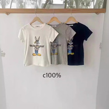 【预售】韩国东大门FORMAL 春夏新款印图可爱小兔子短袖T恤