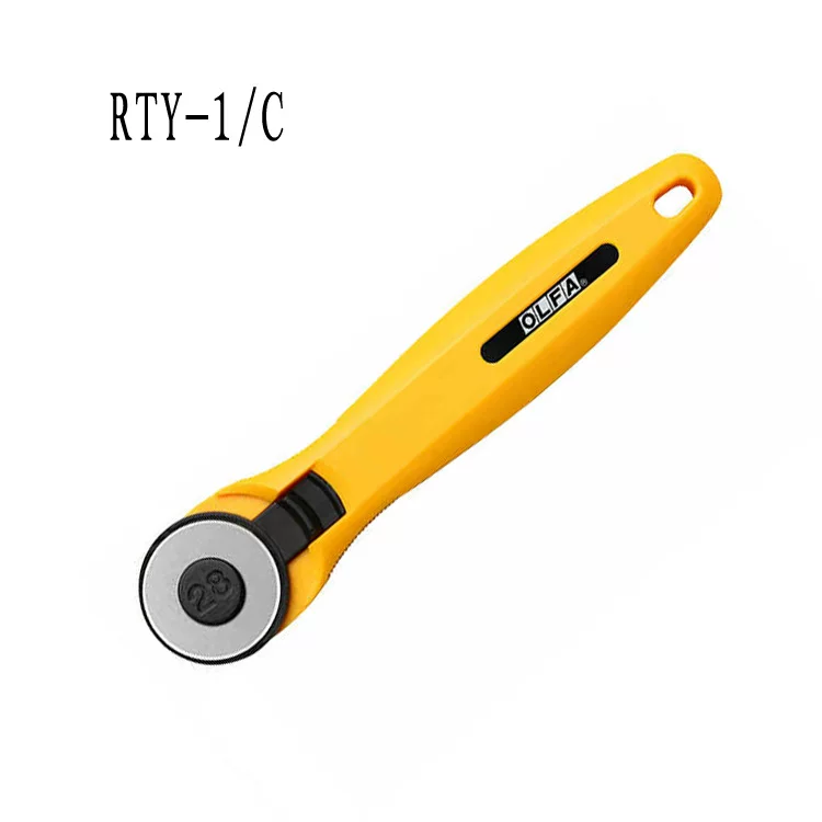 Оптовая поставка OLFA Eu RTY-1/C вращающегося портного (лоскутное шитье) Rotating knife and wheel knife 28 мм