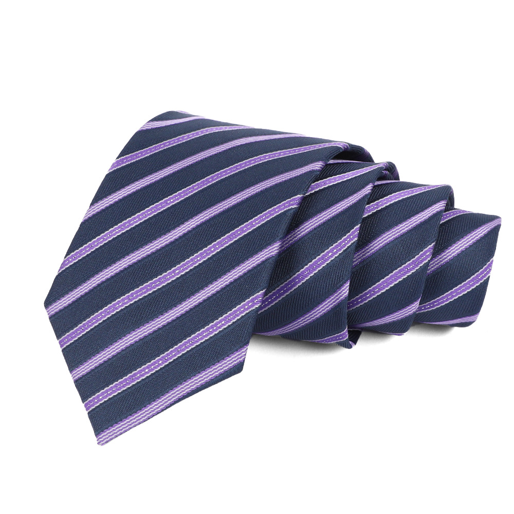 Corbata de hombre 8cm para hombre, bordado jacquard de alta calidad para hombre, corbata de negocios, corbata de seda de poliéster, fábrica al por mayor