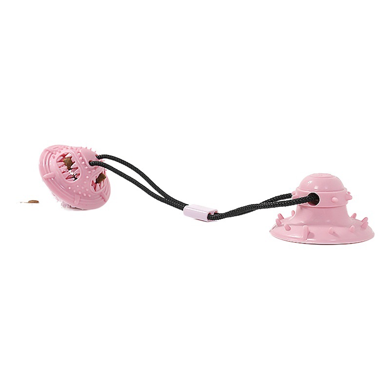 Perro lechón cordón juguete resistente al desgaste dientes resistentes a la mordedura limpieza fuga de alimentos bola perro aliviando la descompresión de congestión auto-Hi Pet Supplies