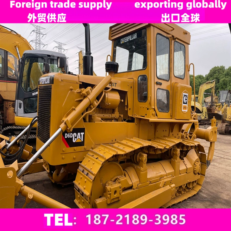 Прямые продажи с фабрики Caterpillar использовали 160 бульдозеров, экспорт внешней торговли использовал бульдозер Carter D6
