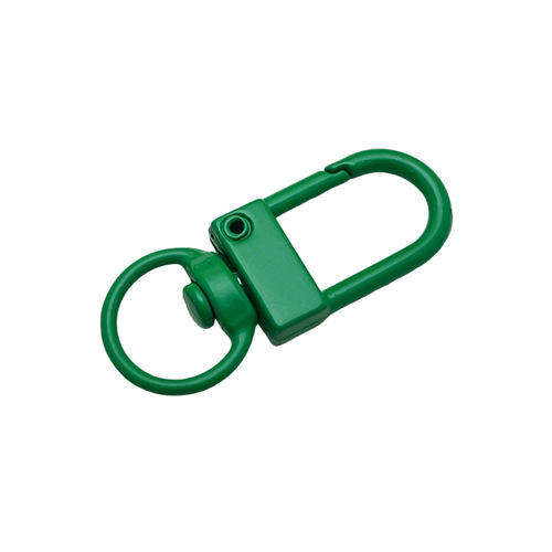 DIY jewelry clasp zinc alloy candy color color baked paint small door clasp key chain accessories box bag hanging clasp U-shaped clasp 