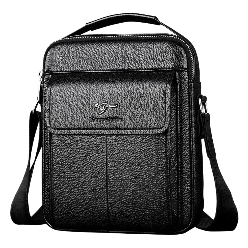 Men's Crossbody Bag New Casual Men's Bag Business Large Capacity Shoulder Bag Men's Business Trip Portable Backpack Bag