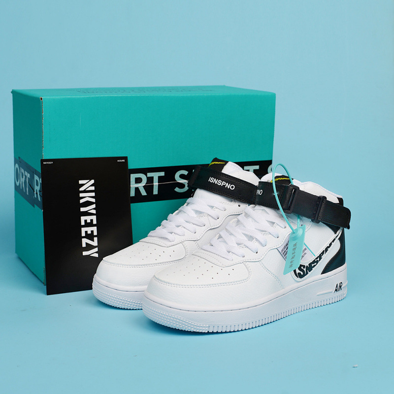 AF1 에어 포스 하이탑 화이트 콜라보