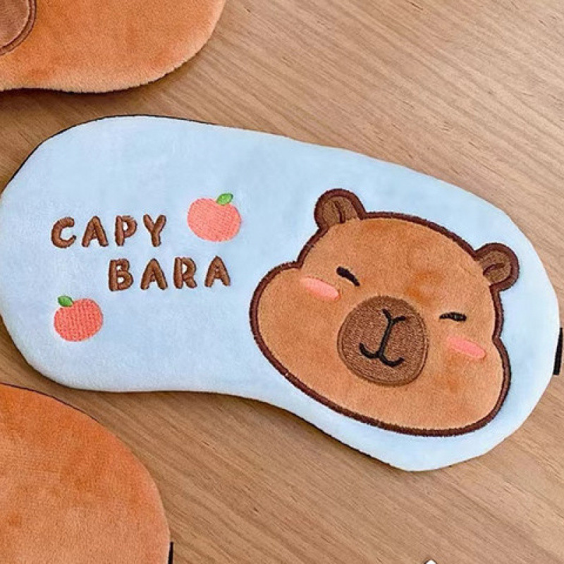 귀엽고 깜찍한 카피바라 아이마스크-영어