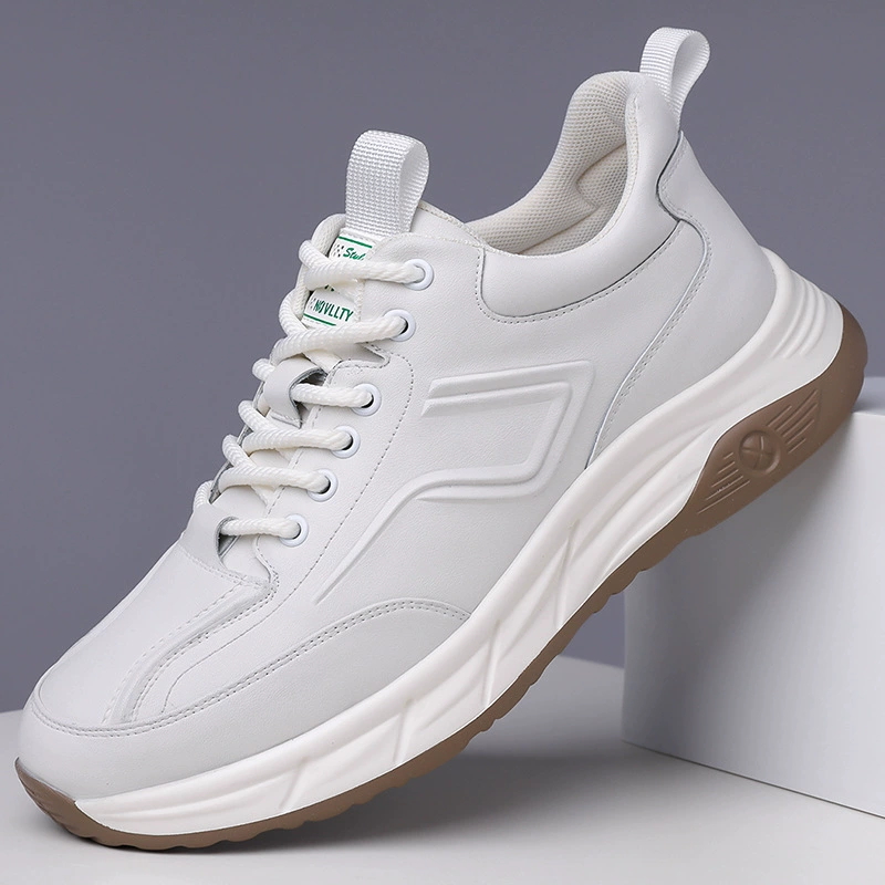 Обувь мужская 2025 весна и осень новая мягкая подошва, дикая мужская обувь, спортивная нескользкая, повседневная обувь 5058