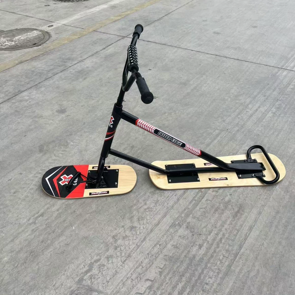 Детский сноуборд, доска для катания по песку и траве, утолщенная износостойкая уличная зимняя доска для катания на льду, коврик для горки, игрушечная доска для саней