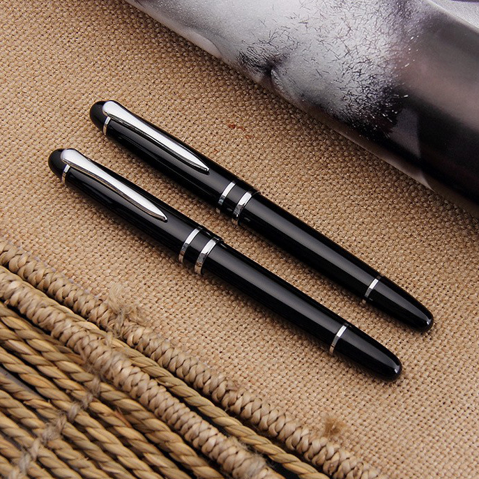 Chinese Red Metal Signature Pen Can Be Customized with Logo Advertising Event Ball Pen Holiday Celebration Commemorative Gift Gel Pen
