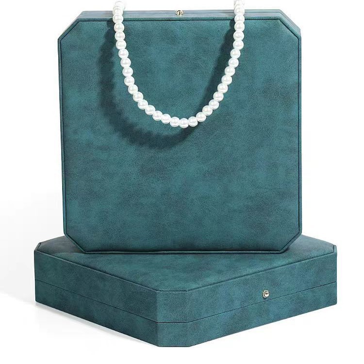 Collar de joyería de moda joyería caja de embalaje de perlas (color aleatorio, una sola caja no se entrega)