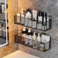 浴室用トイレラック穴なしトイレ洗面台壁に収納風呂壁掛け