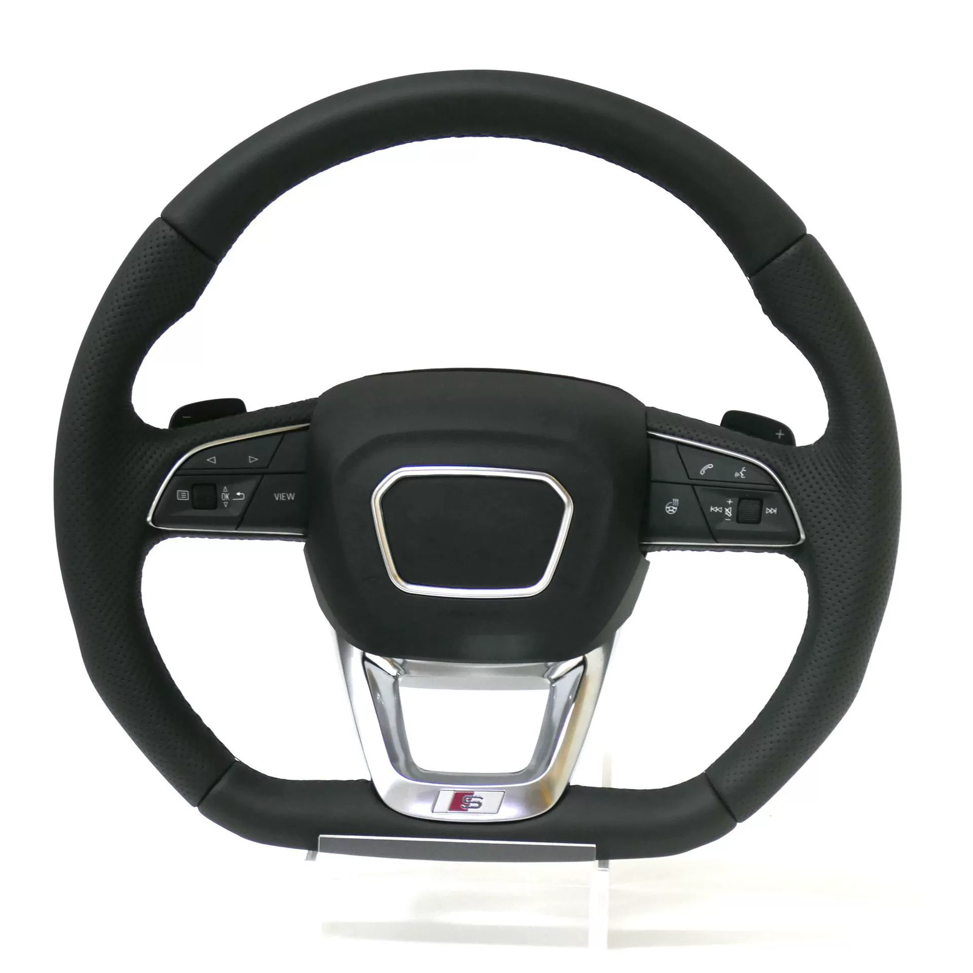 Подходит для кожаного руля Audi Q7 Q8 SQ7 RSQ7 RSQ8 RS3 RS4 A3 A4 A5