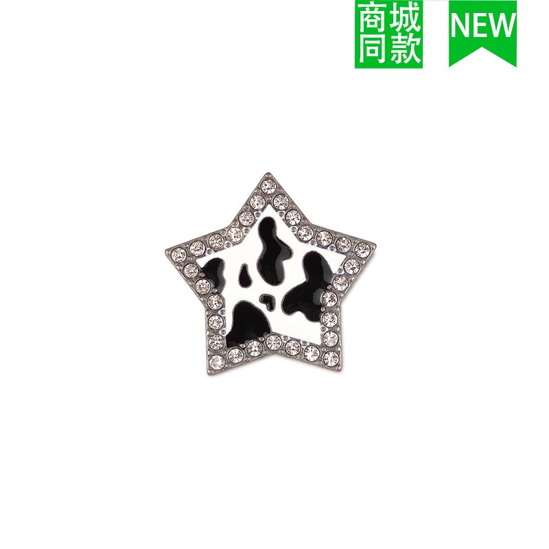 クロスボーダー卸売新しいクロックスアクセサリー靴バックル金属レターチェーン適応クロス靴花 DIY アクセサリー|undefined