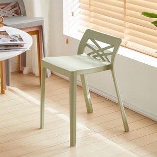 Plastic Stool Thickened Household Living Room Simple Modern Dining Table Stool Round Stool Square Stool Restaurant Chair Factory