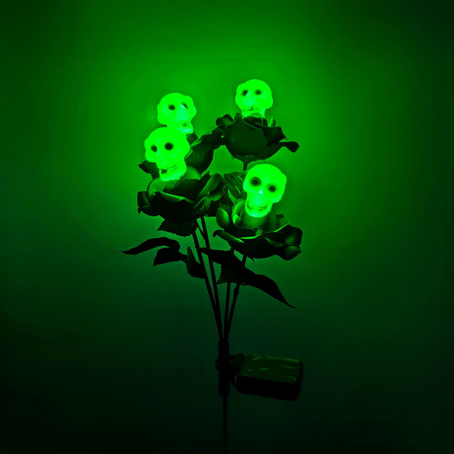 4 로즈 해골 스윙 라이트 (그린 라이트)