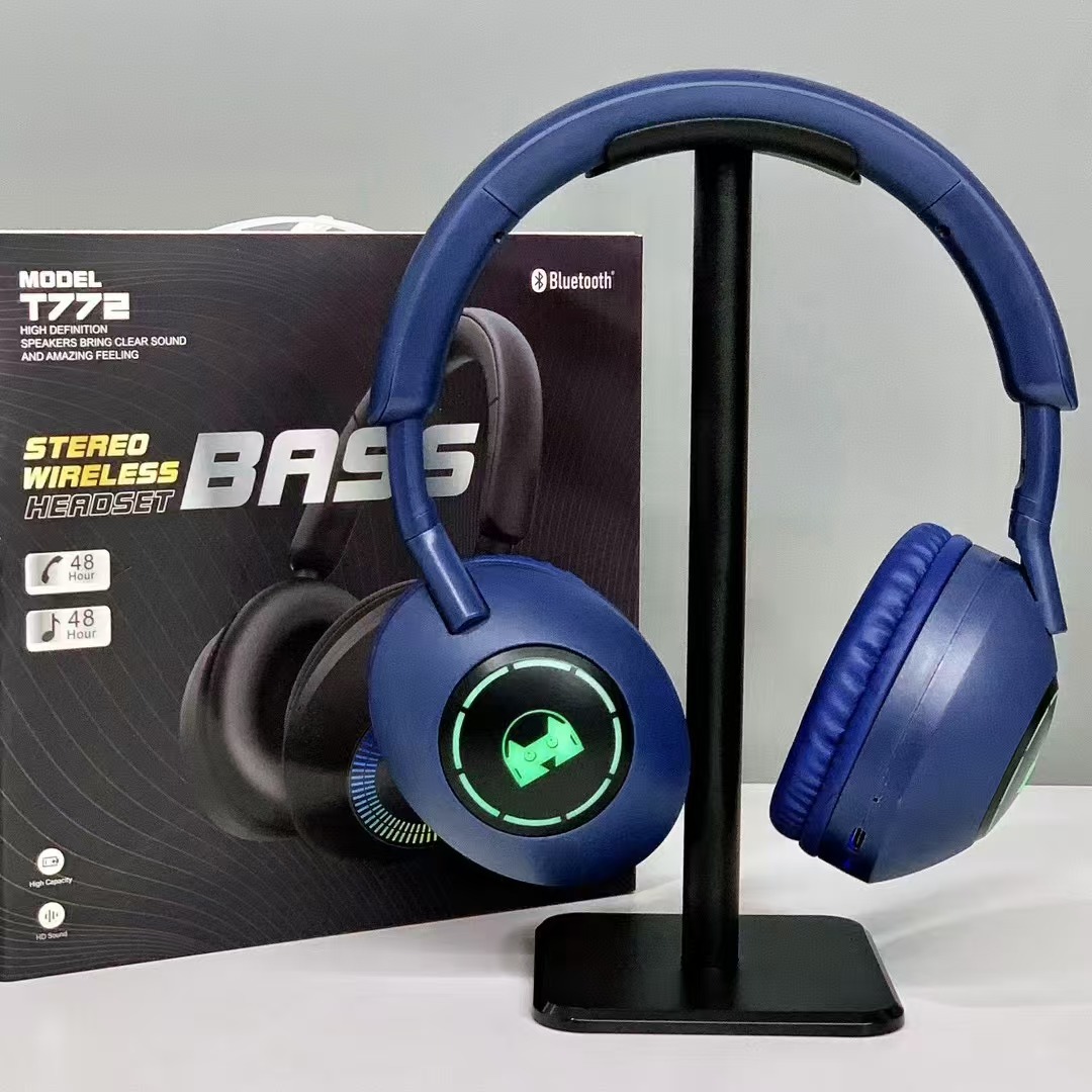 Transfronterizo nuevo T772 auriculares Bluetooth auriculares auriculares de juego inalámbricos auriculares auriculares universales para teléfonos celulares
