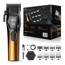 可调节刀头专业电动理发器数显数显快充发廊理发剃头推子电推剪