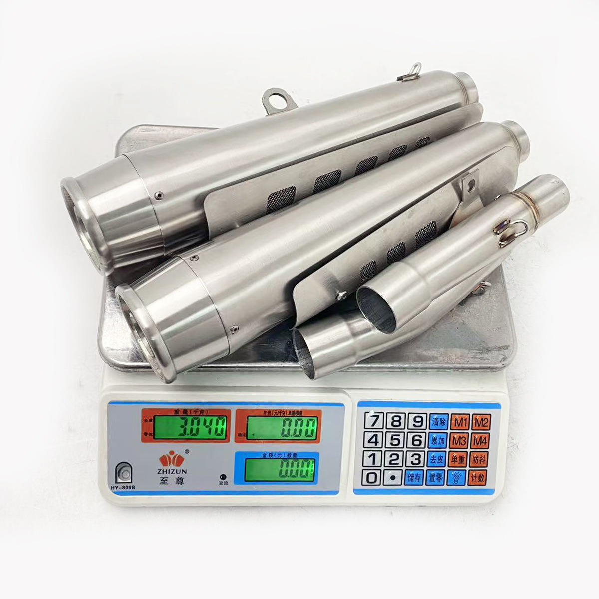 Suitable for Triumph Scrambler 900 motorcycle exhaust pipe modification, front and rear sections