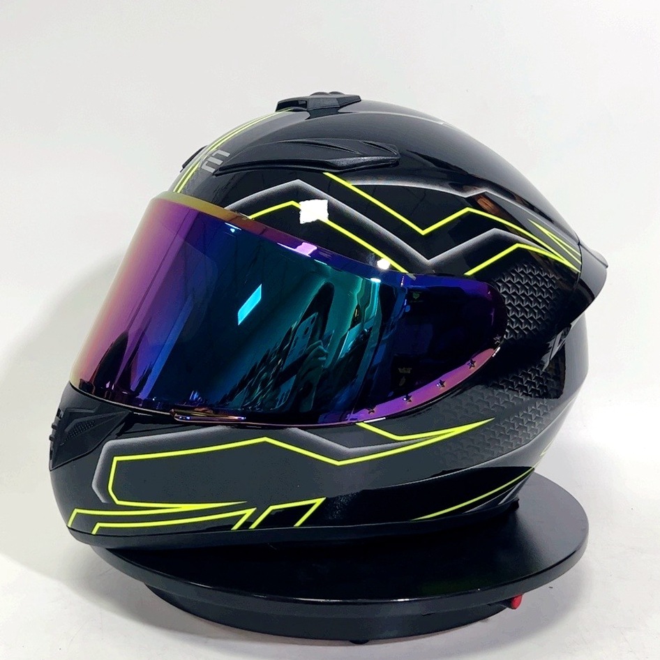 Yan nuevo casco de motocicleta masculino completo casco de bicicleta casco de coche eléctrico casco de verano para hombres y mujeres cuatro estaciones