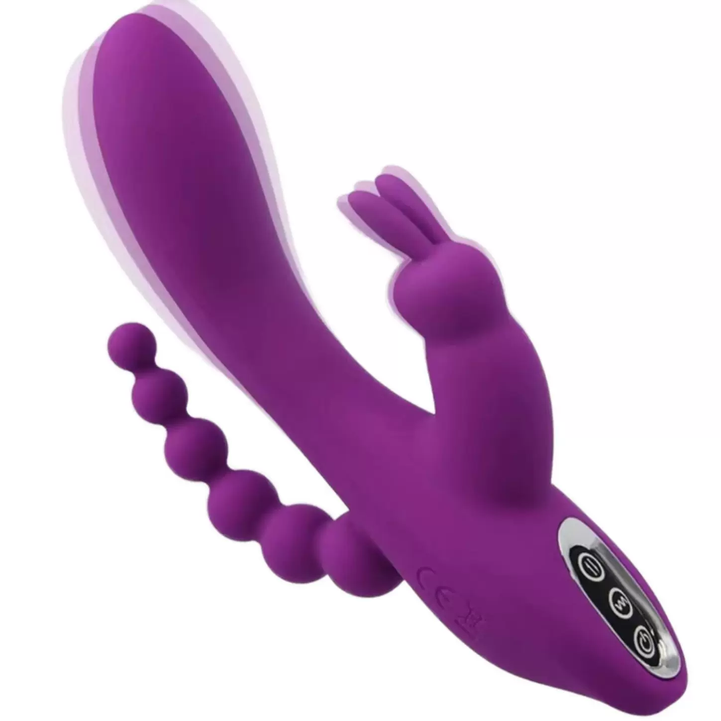 跨境新品奥蕾兔子女用振动棒 后庭G点阴蒂刺激秒潮按摩棒情趣品