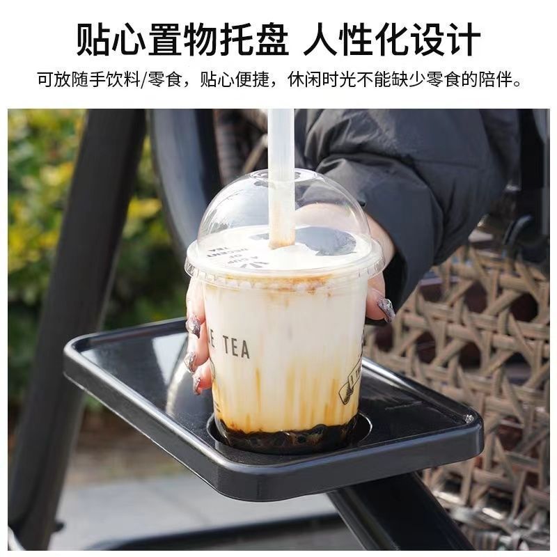 户外铁艺家用庭院秋千民宿双人秋千吊椅摇椅室内阳台成人儿童吊床|undefined