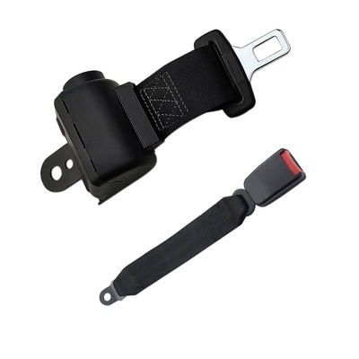 Belt for Cars, Forklifts, Car seat belt - semi-enclosed-retractor-35cm-half-wrapped-webbing-base