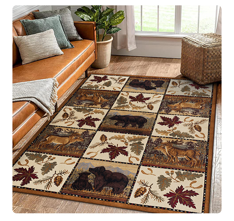 地垫地毯,美式地毯,客厅地毯,卧室地毯,跨境地毯