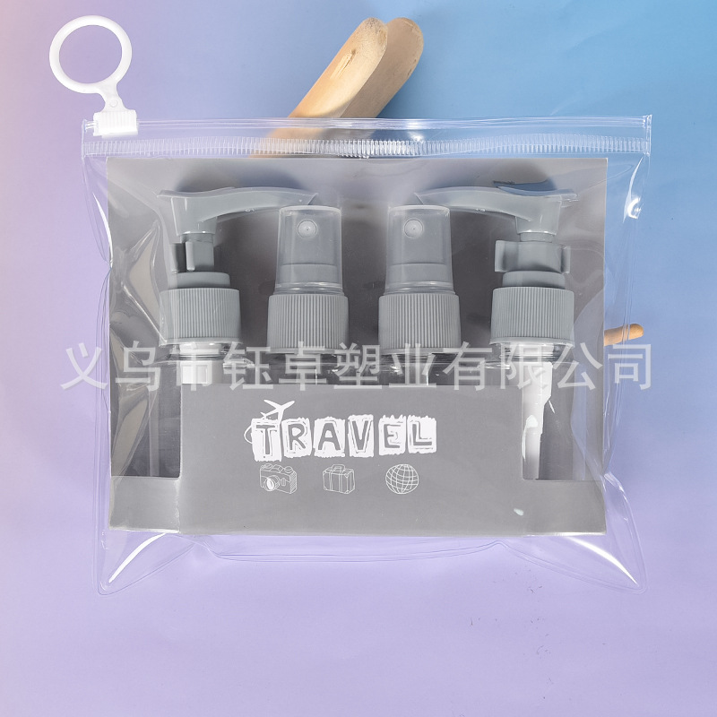 Botella de transporte de viajes, botella de pulverización, botella de pulverización de cosméticos, botella de pulverización de viajes, botella de compresión, embalaje de emulsión