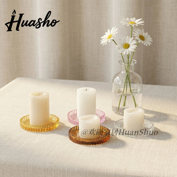 glass candle