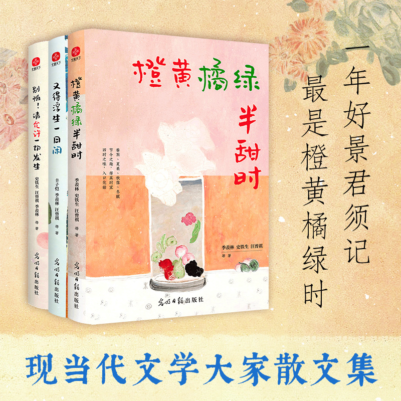 [모든 3 권] 오렌지 옐로우 오렌지 그린 세미 스위트 + 두려워하지 마십시오! 모든 일이 일어나도록 허용하십시오 + 여가의 또 다른 날