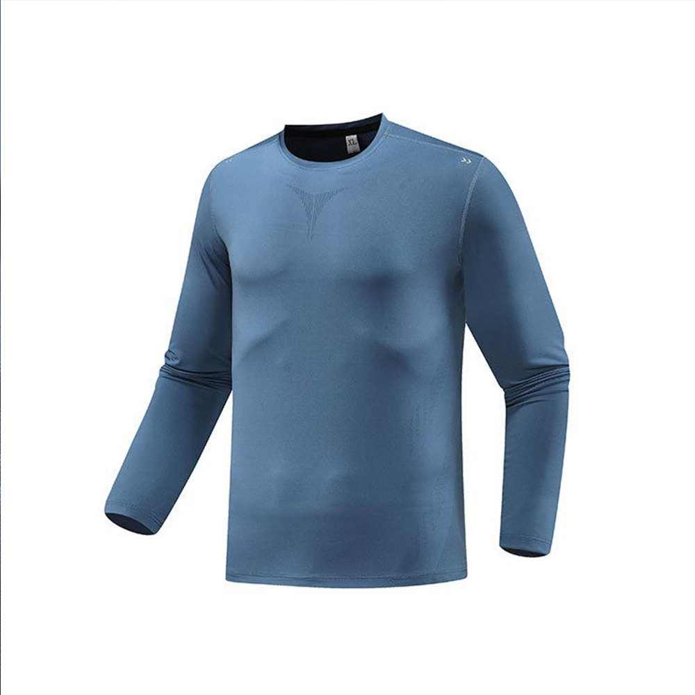Lulu otoño deportes de secado rápido mangas largas para hombres fitness running camiseta de entrenamiento de baloncesto al aire libre cuello redondo blusa elástica