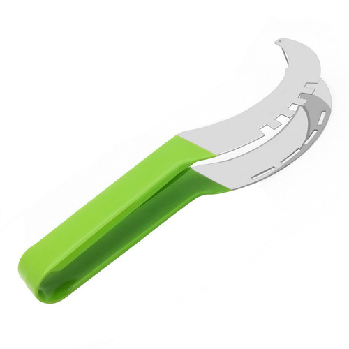 Stainless steel watermelon cutter and divider, fruit pulp digging tool, household kitchen gadget, watermelon cutter, factory direct sale