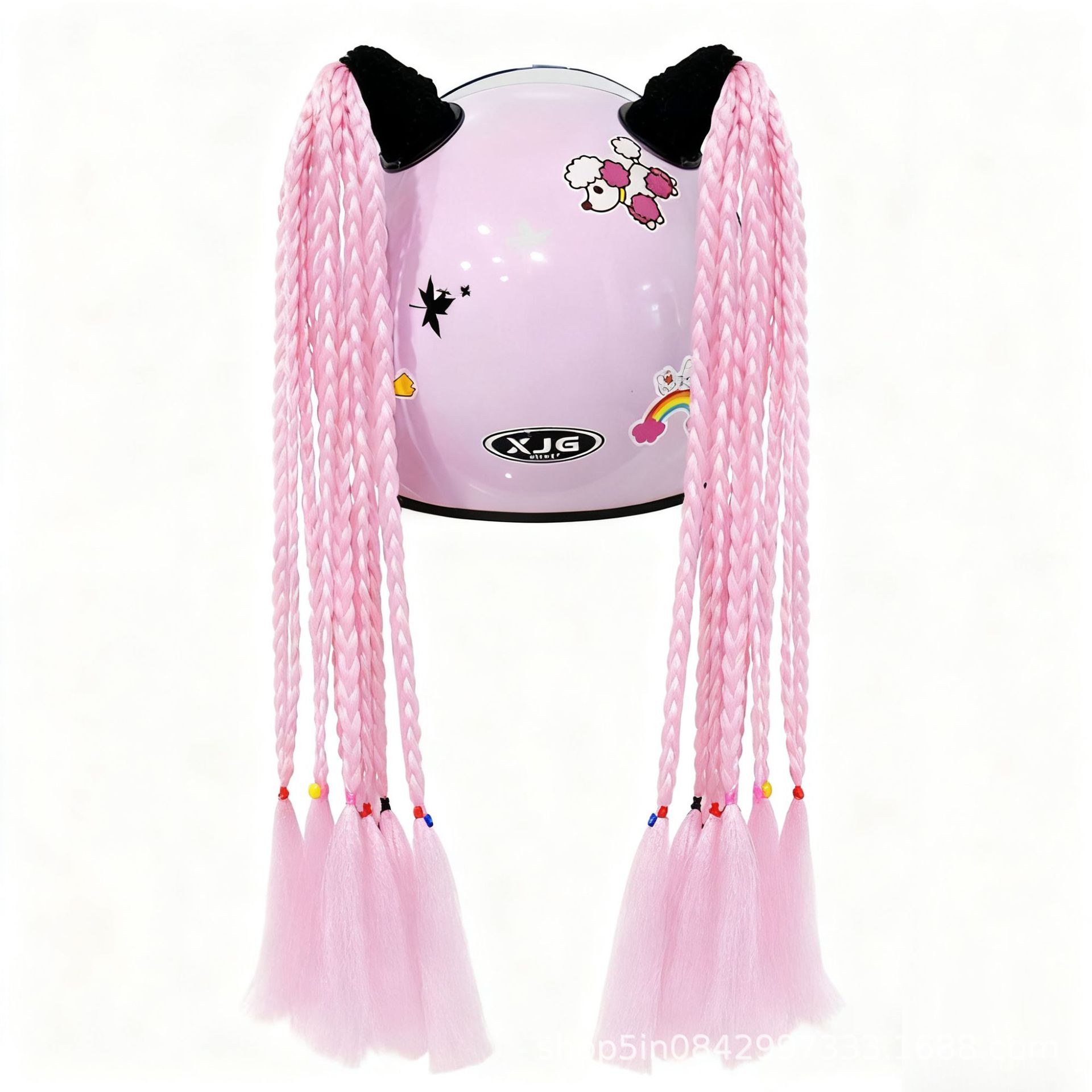 Auto Parts and Accessories — Motuoche Helmet Decoration - pink