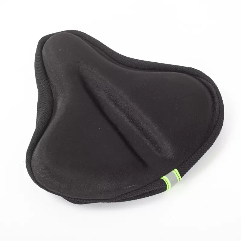 硅胶自行车坐垫套软山地车座垫套加宽硅胶垫公路车加厚鞍座套舒适