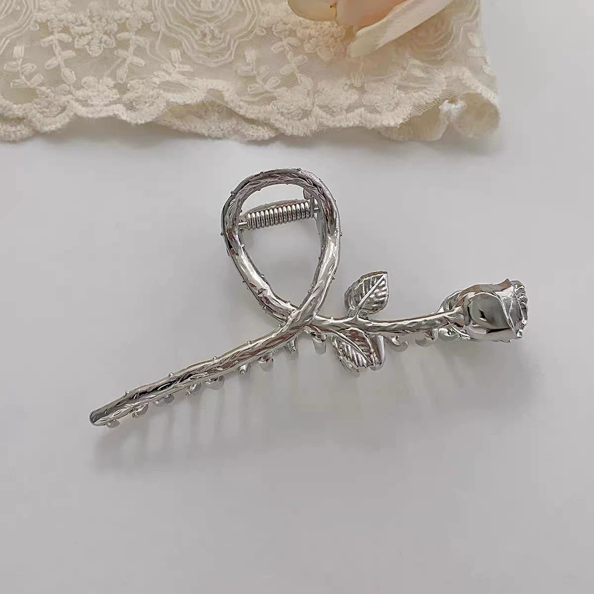 글로시한 로즈 실버