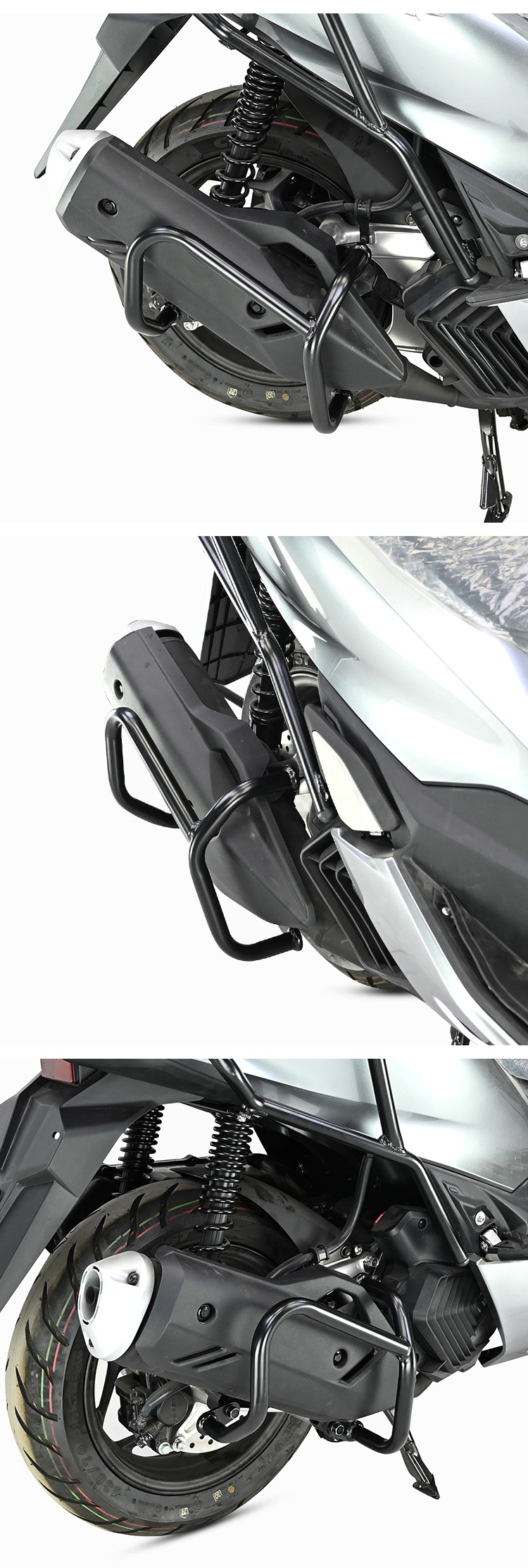 Muscle car Wolf for Honda PCX160 bumper anti-fall bumper anti-collision bumper modification parts thick carbon steel